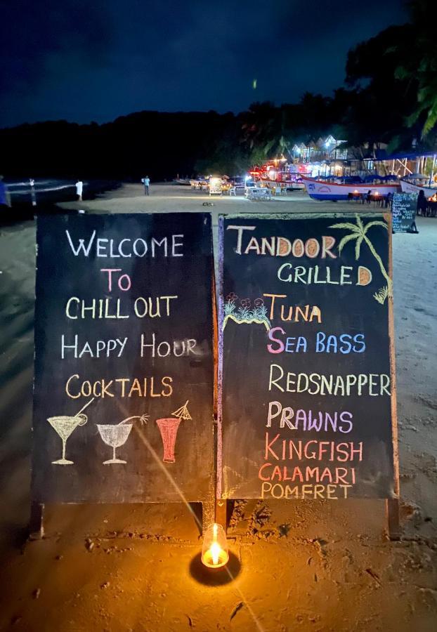 Chill Out Jasmine Restaurant Bar Rooms Palolem Luaran gambar